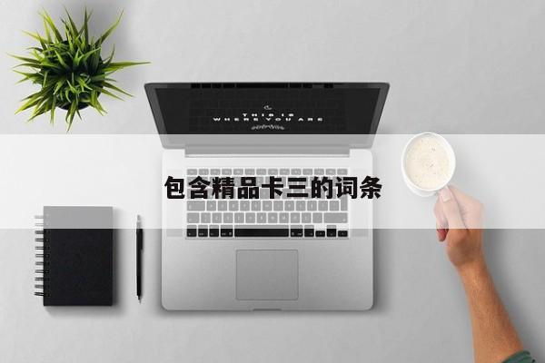 包含精品卡三的词条